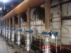 Yuehua denitration ammonia injection system transformation site